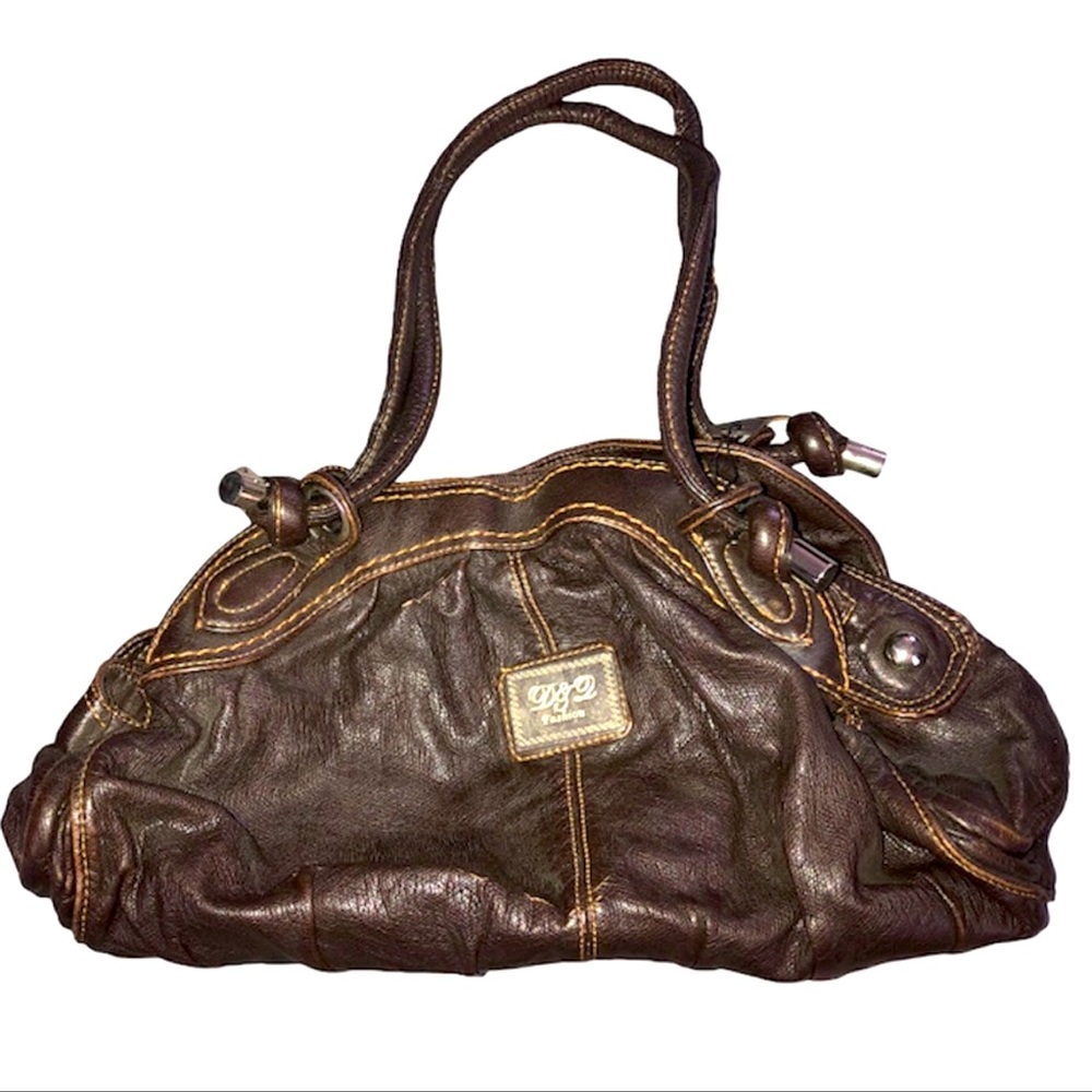 D&L FASHION | FUAX LEATHER MULTI-COMPARTMENTED SHOULDER BAG